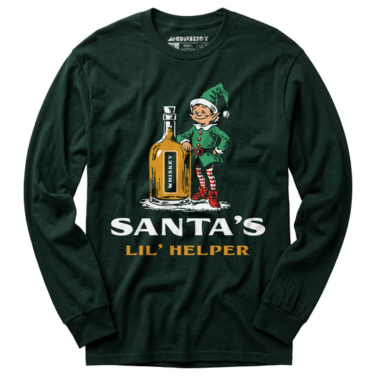 Santa's Lil' Helper - Long Sleeve T-Shirt