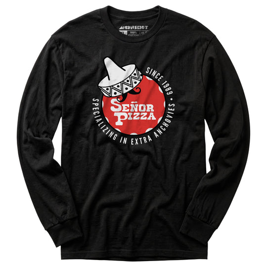 Señor Pizza - Extra Anchovies - Long Sleeve T-Shirt