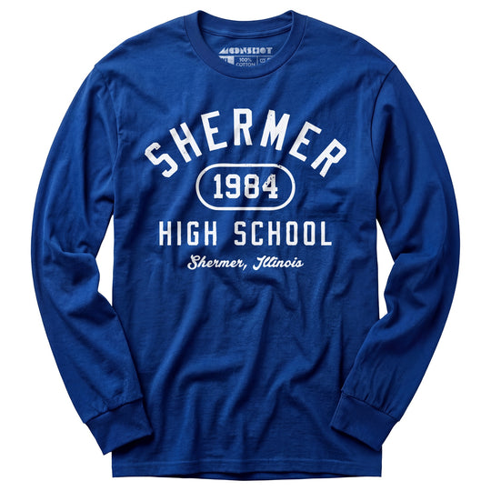 Shermer High School 1984 - Long Sleeve T-Shirt