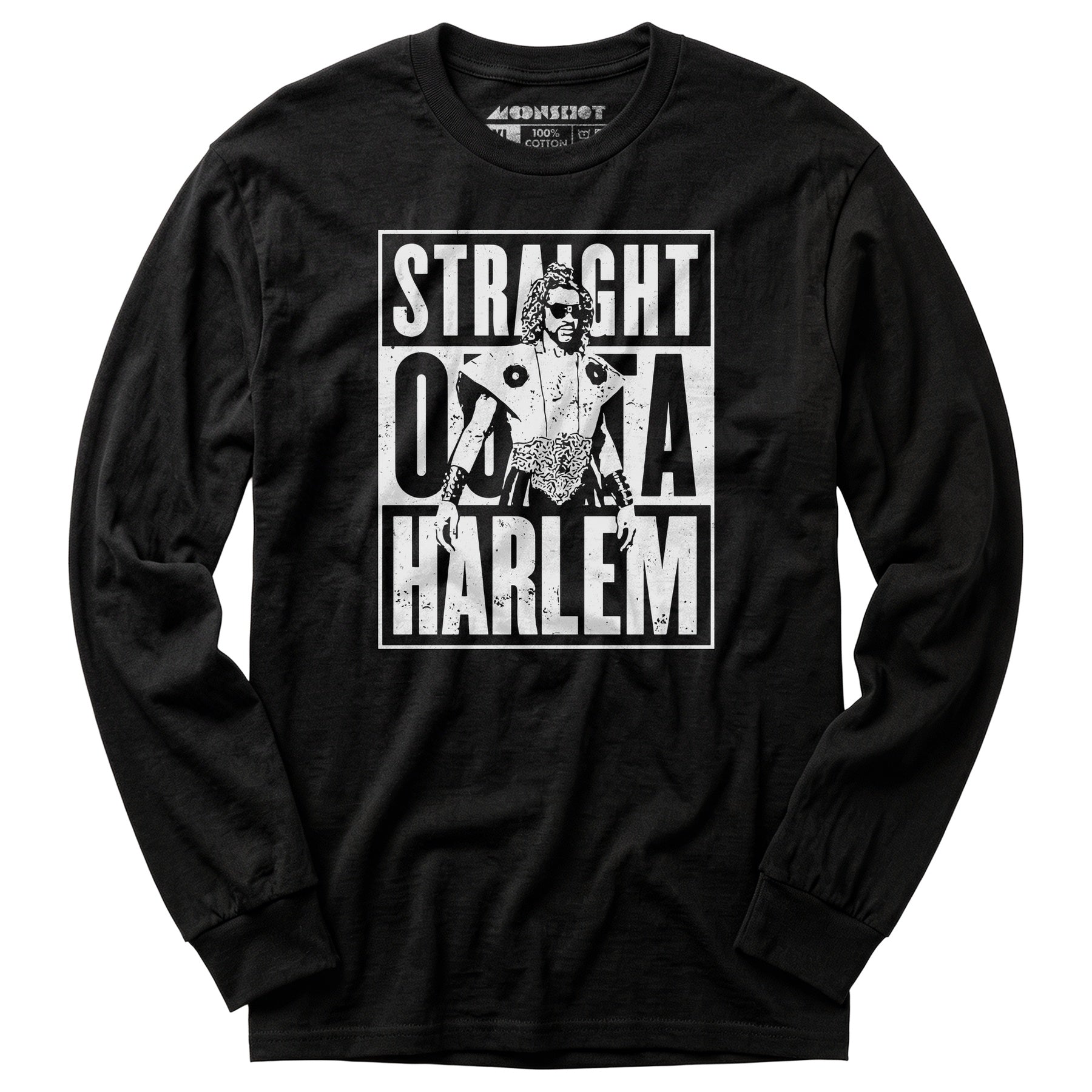 Sho'nuff - Straight Outta Harlem - Long Sleeve T-Shirt