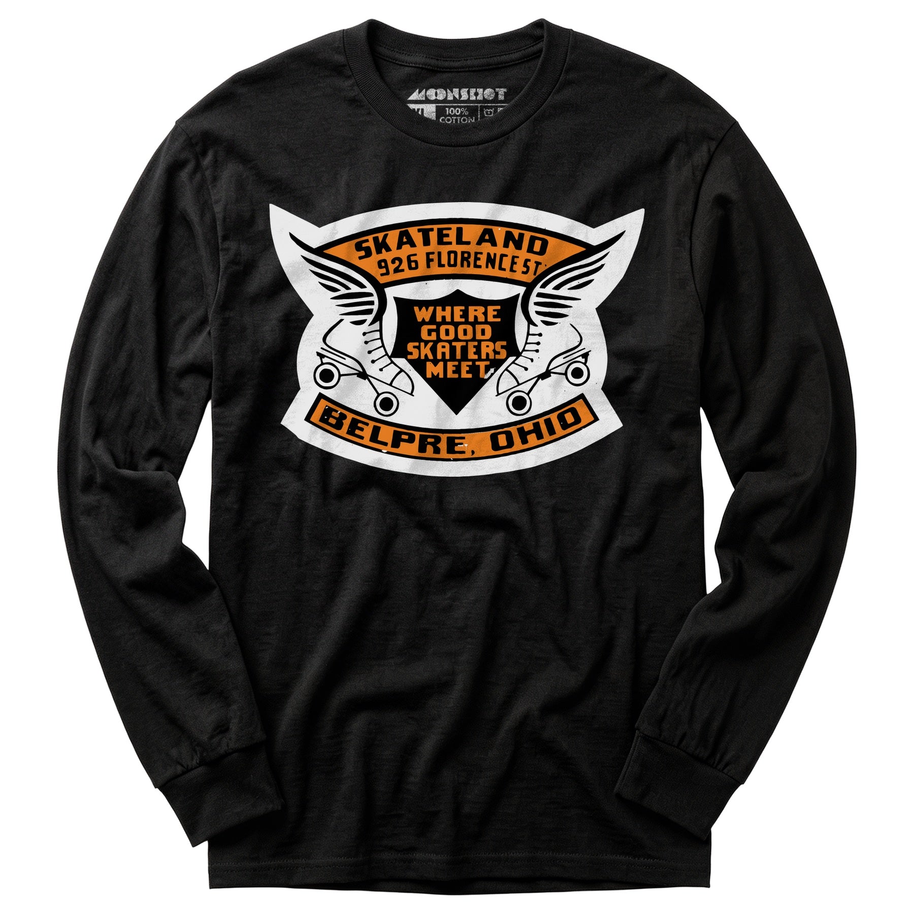 Skateland - Belpre, OH - Vintage Roller Rink - Long Sleeve T-Shirt
