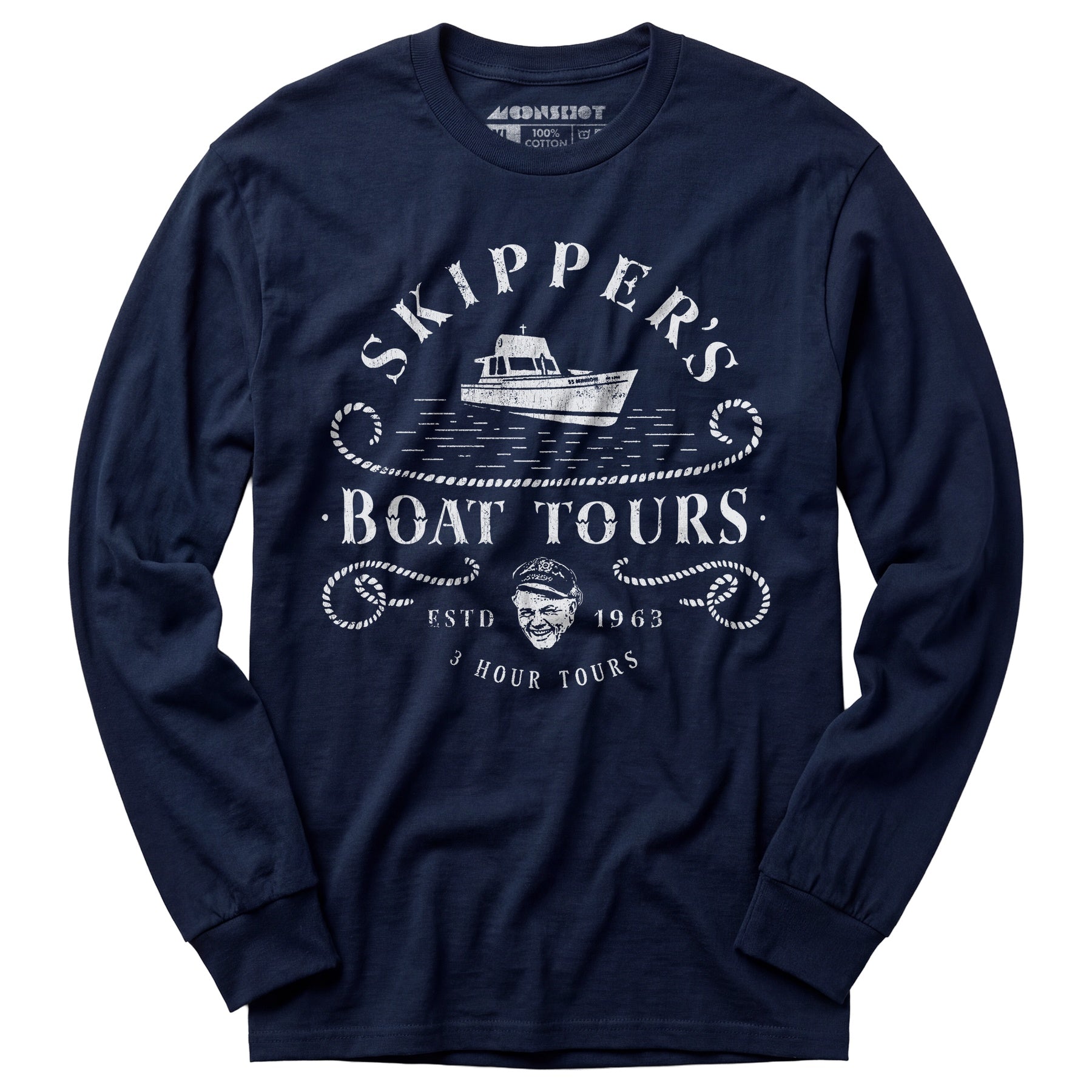 Skipper's Boat Tours - Long Sleeve T-Shirt
