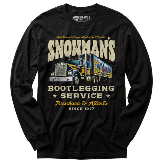 Snowman's Bootlegging Service - Long Sleeve T-Shirt