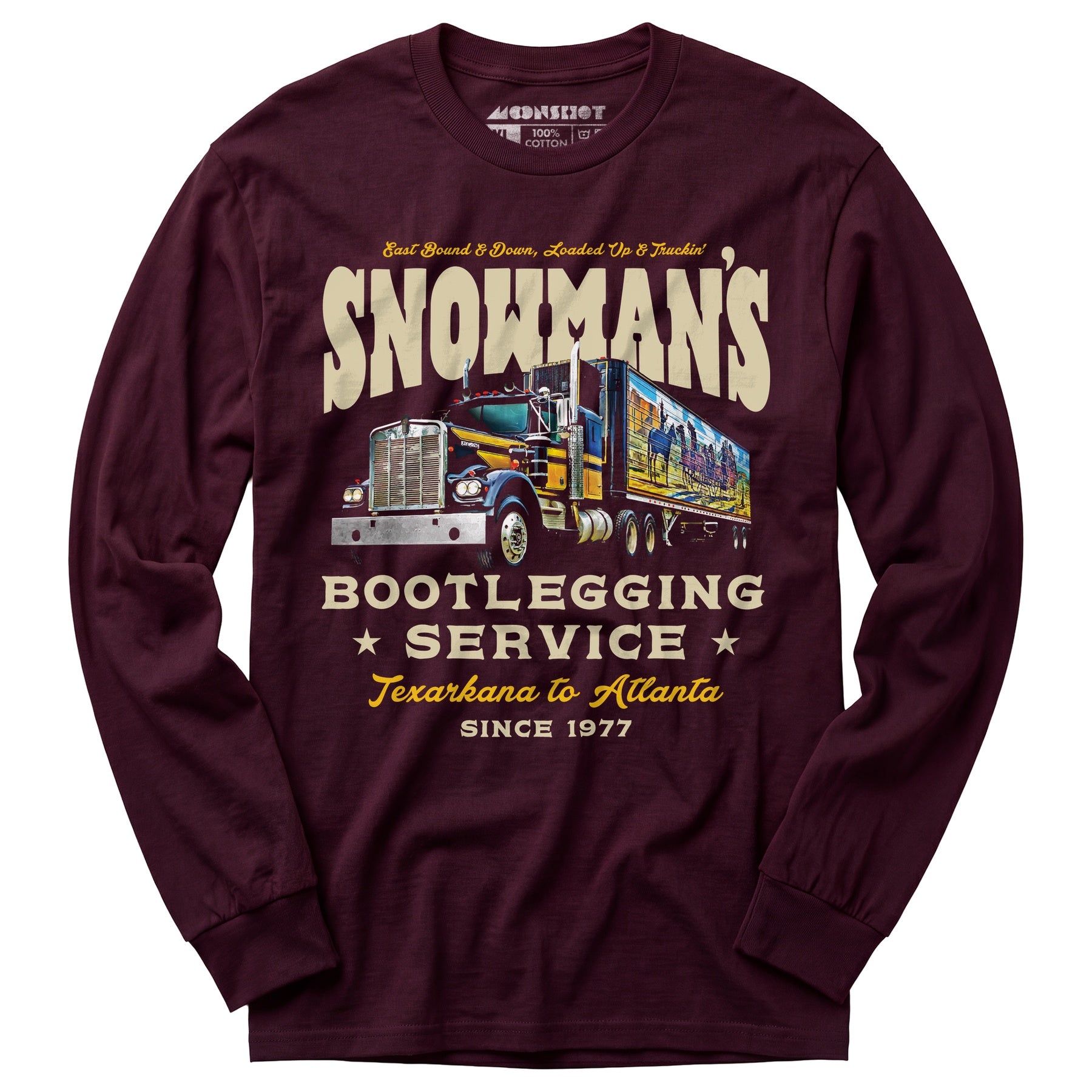 Snowman's Bootlegging Service - Long Sleeve T-Shirt