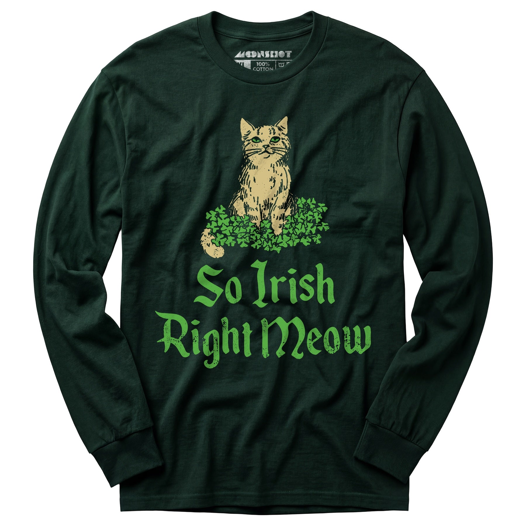 So Irish Right Meow - Long Sleeve T-Shirt