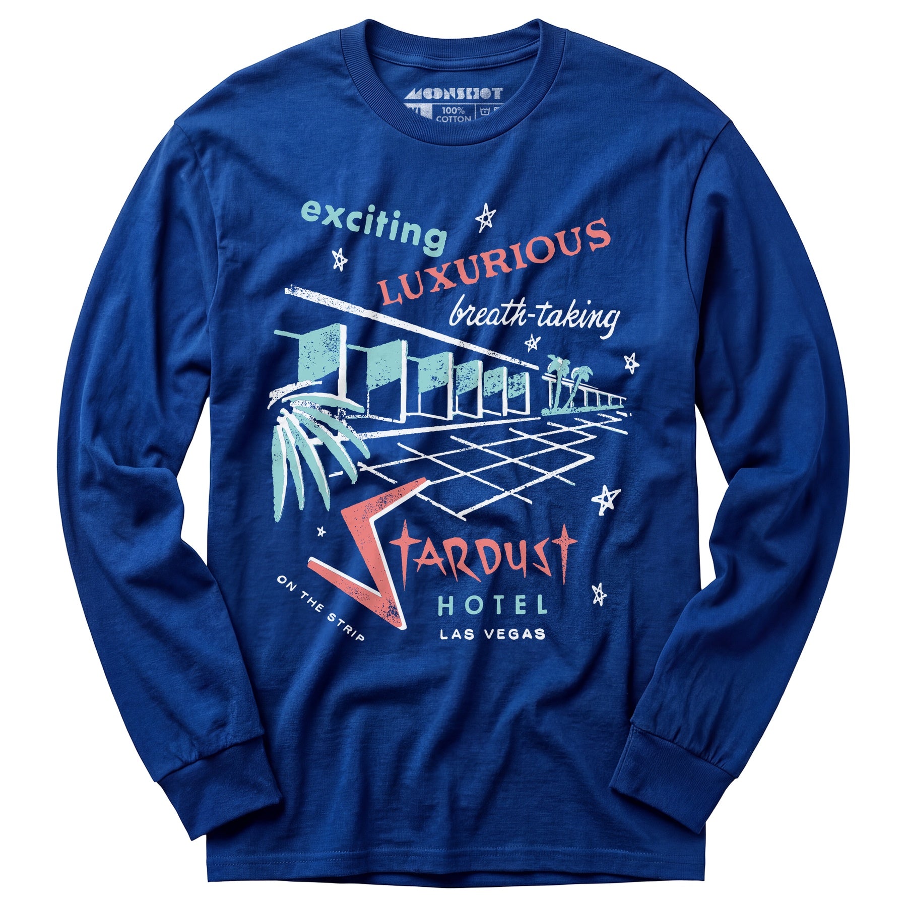 Stardust Hotel - Vintage Las Vegas - Long Sleeve T-Shirt