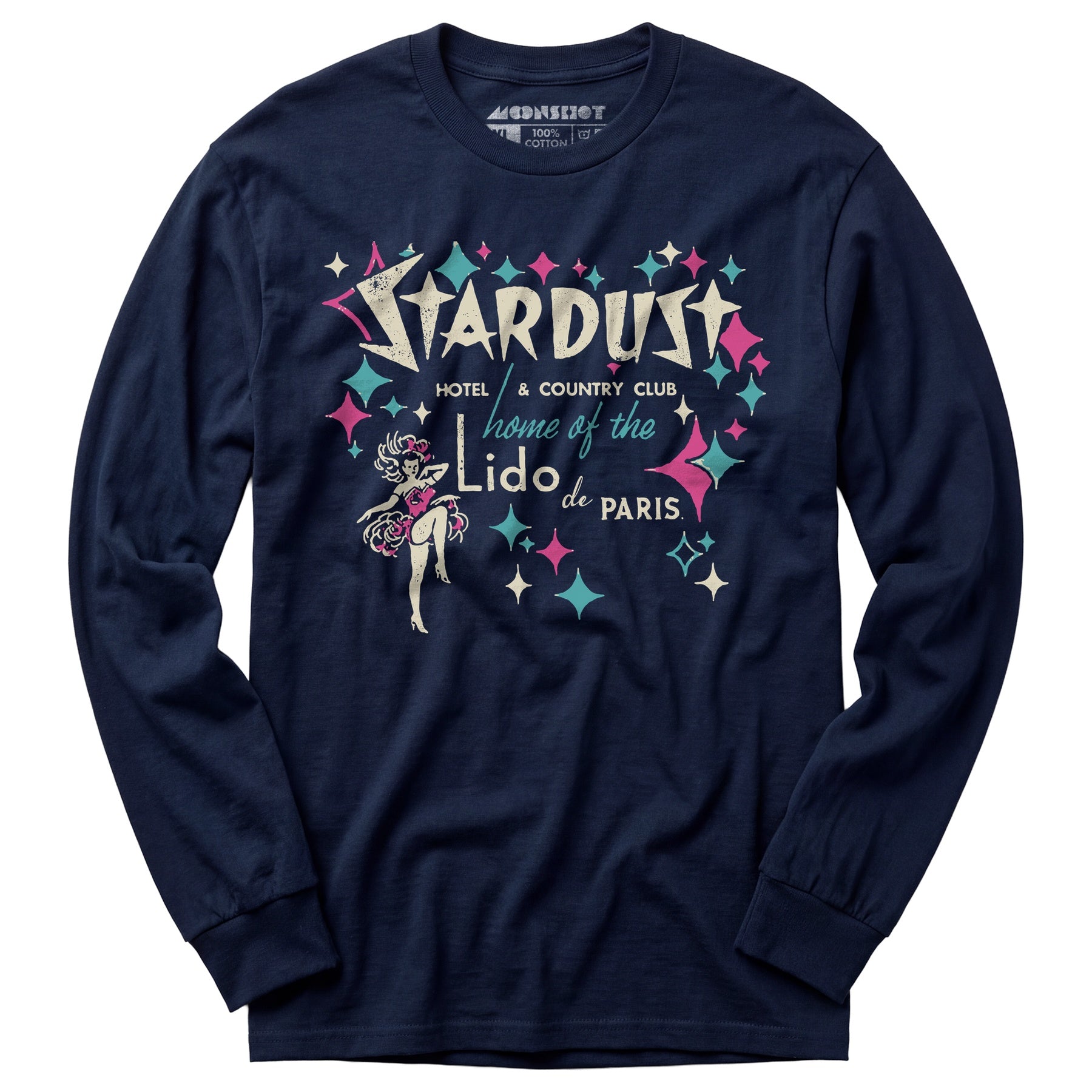 Stardust - Vintage Las Vegas - Long Sleeve T-Shirt