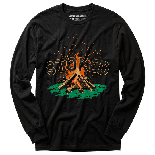 Stoked - Long Sleeve T-Shirt