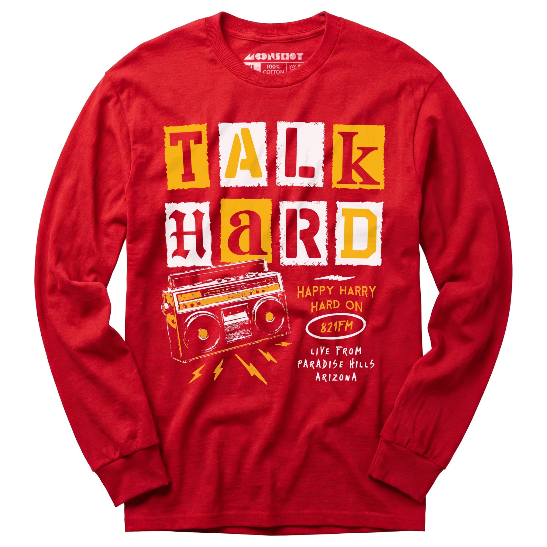 Talk Hard - Pump Up the Volume - Long Sleeve T-Shirt