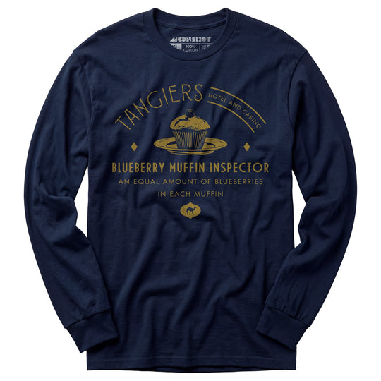 Tangiers Blueberry Muffin Inspector - Long Sleeve T-Shirt