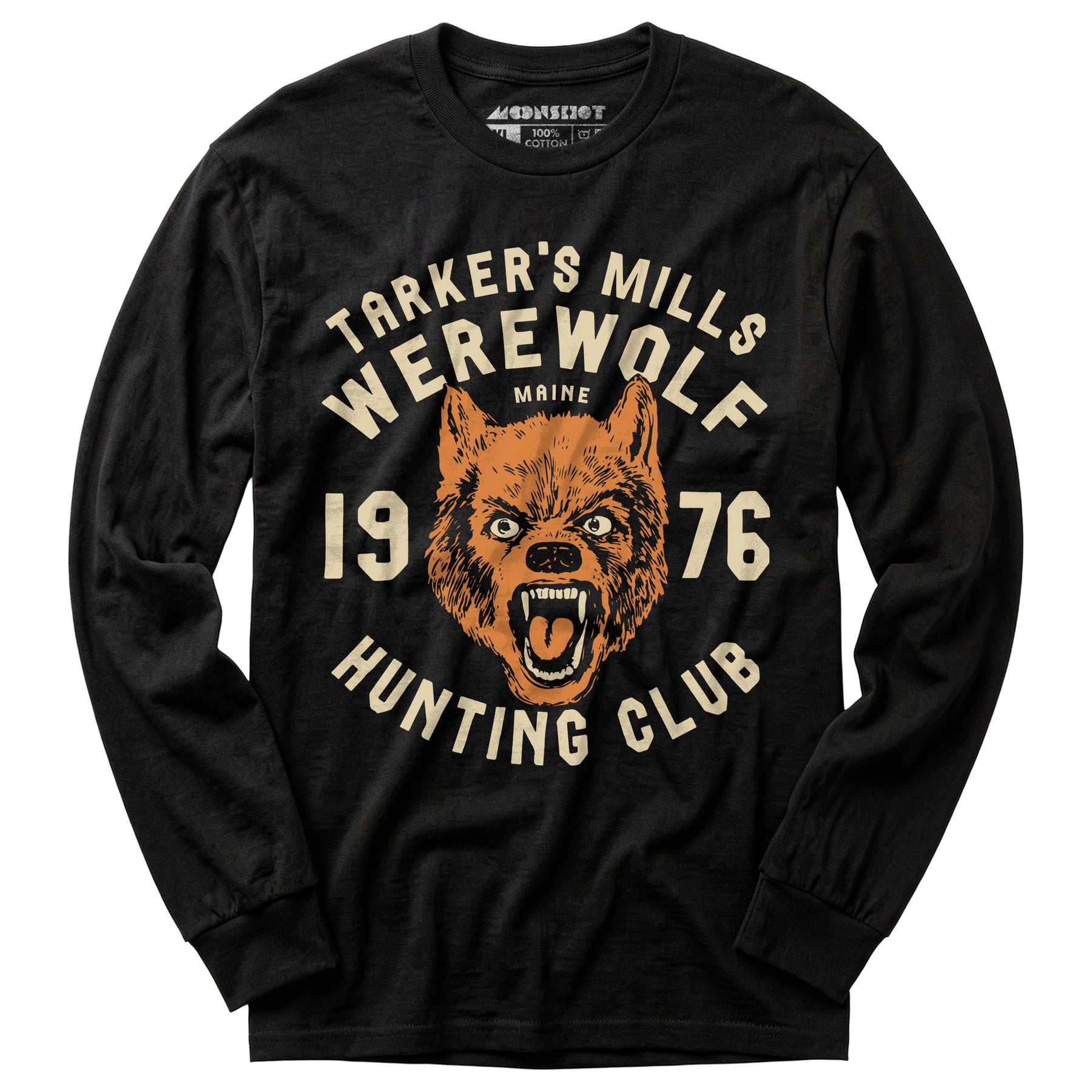 Tarker's Mills Werewolf Hunting Club - Long Sleeve T-Shirt