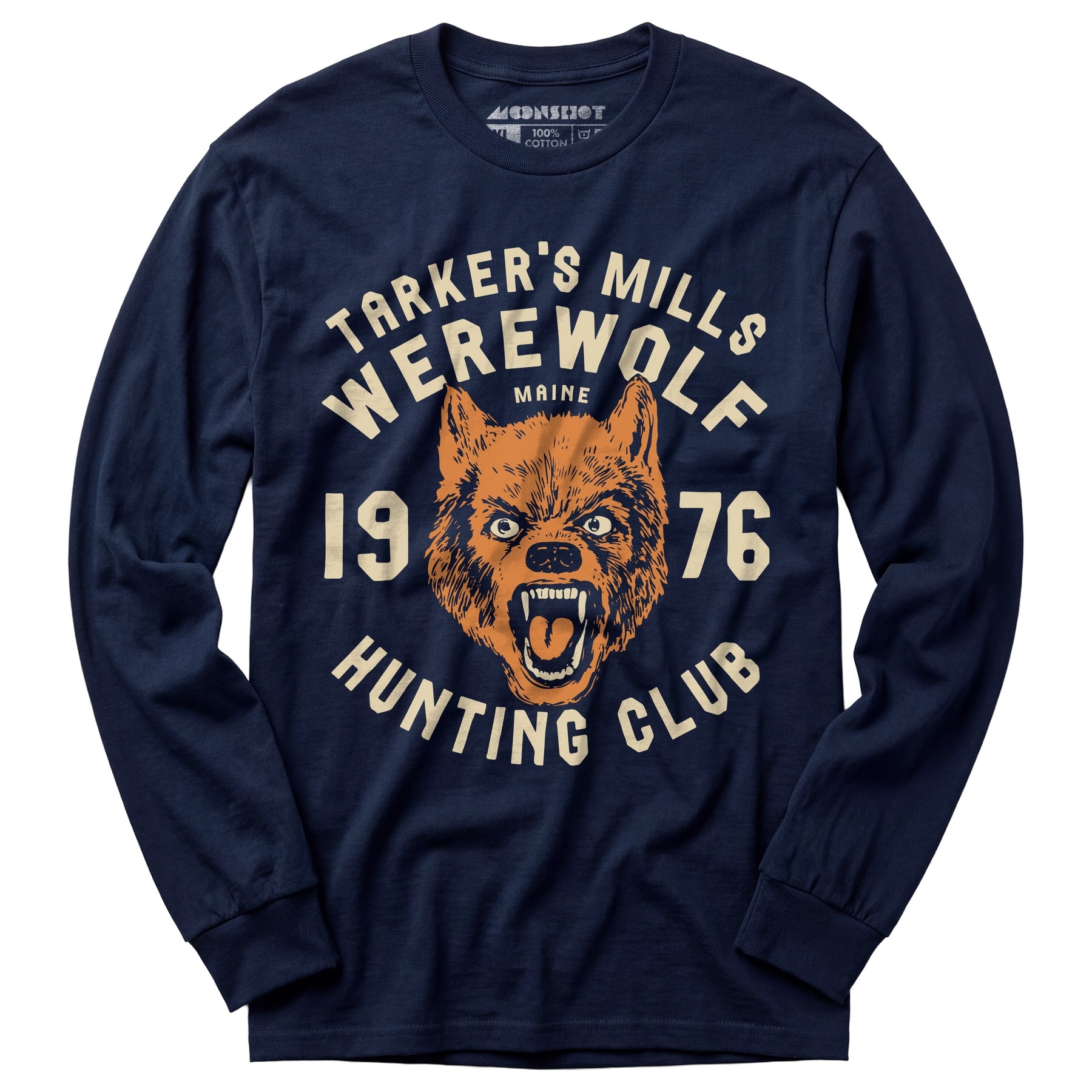 Tarker's Mills Werewolf Hunting Club - Long Sleeve T-Shirt