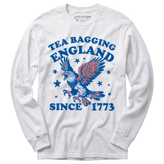 Tea Bagging England Since 1773 - Long Sleeve T-Shirt