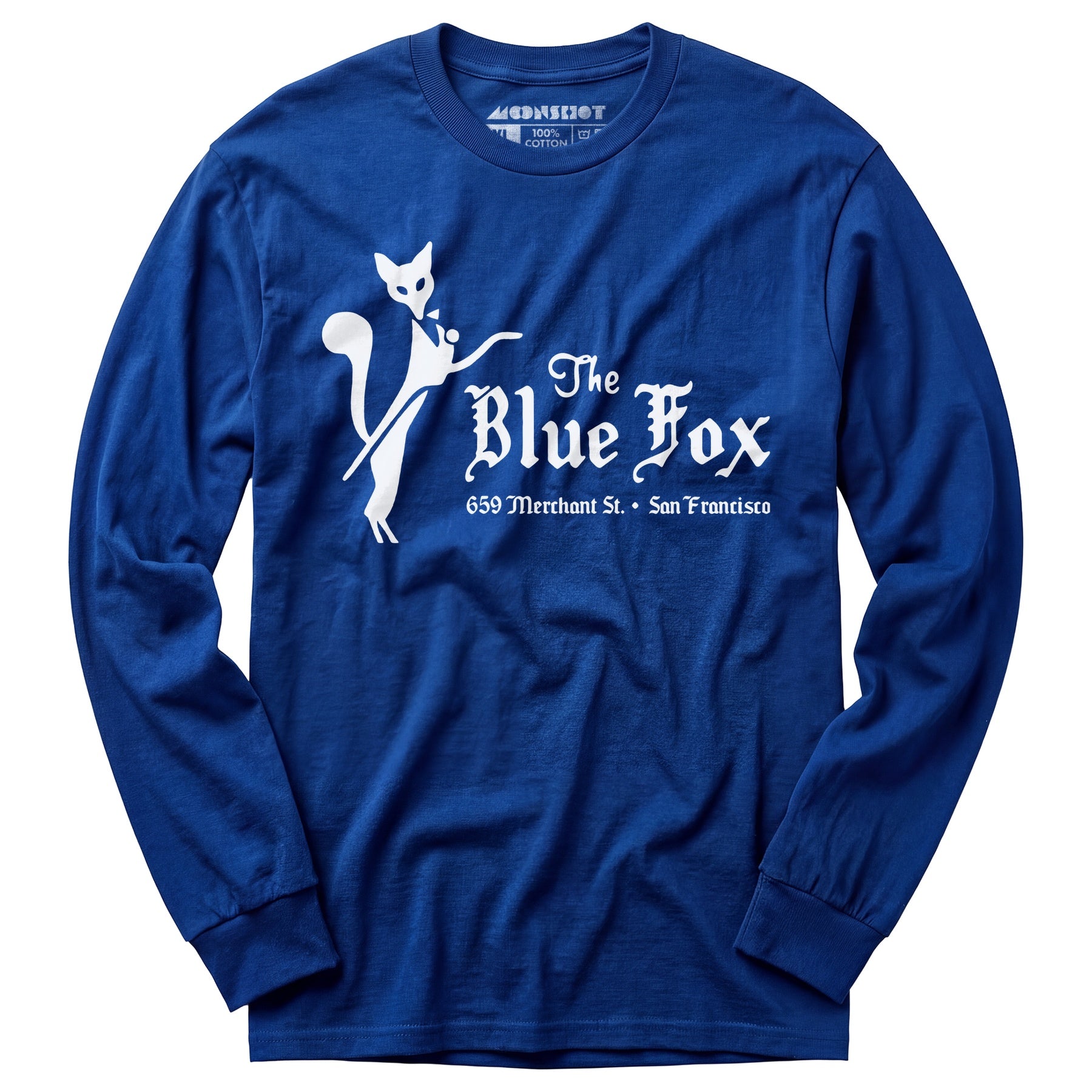 The Blue Fox - San Francisco, CA - Vintage Restaurant - Long Sleeve T-Shirt
