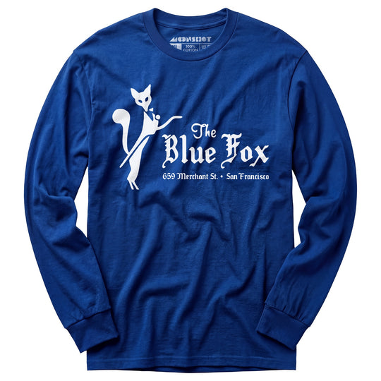 The Blue Fox - San Francisco, CA - Vintage Restaurant - Long Sleeve T-Shirt