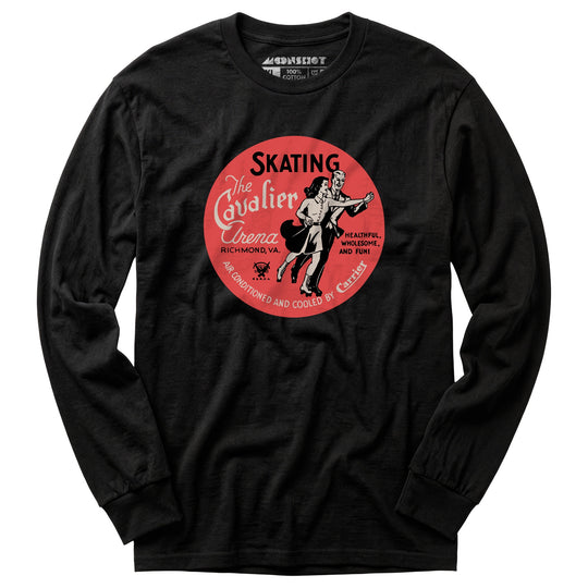 The Cavalier Arena - Richmond, VA - Vintage Roller Rink - Long Sleeve T-Shirt