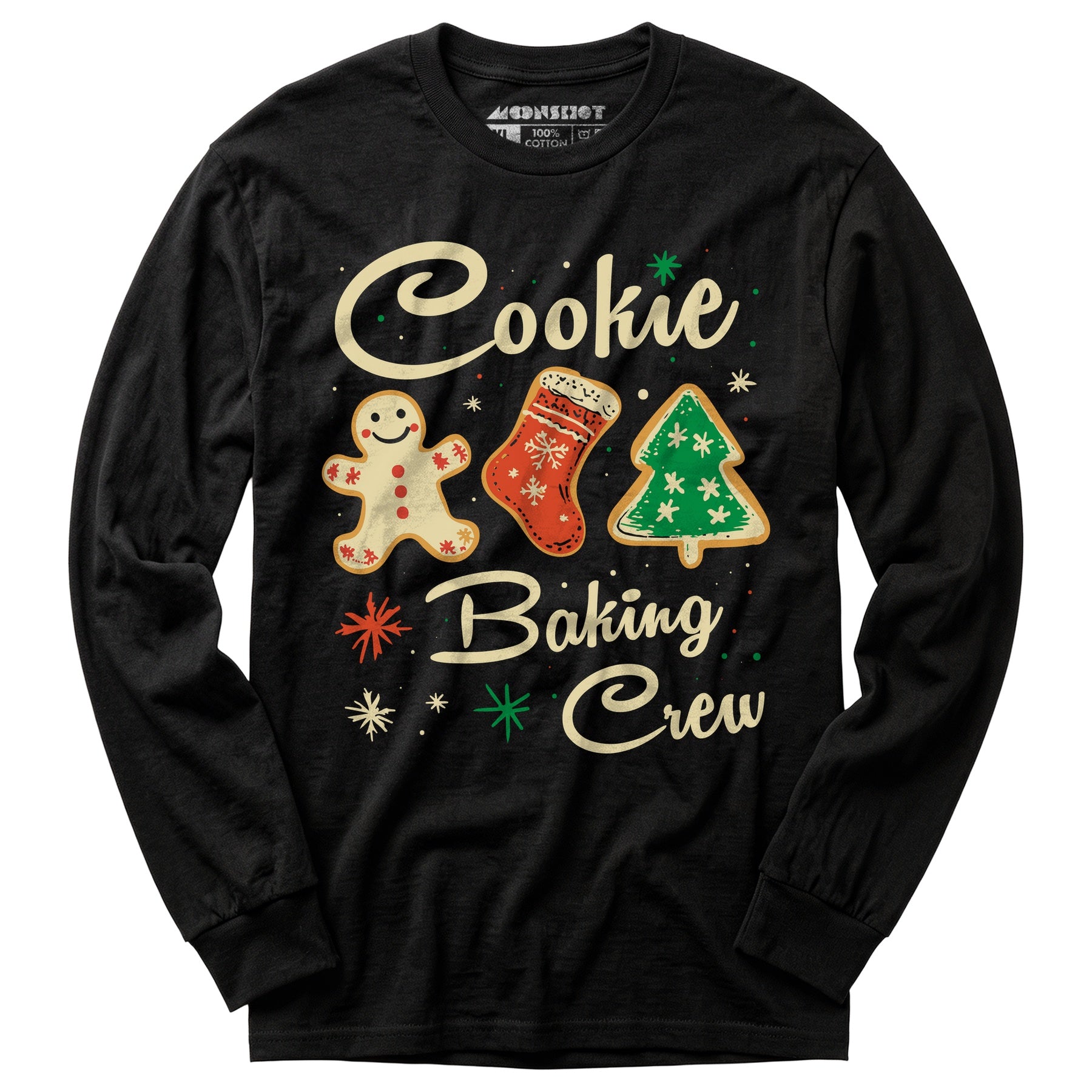 The Christmas Cookie Baking Crew - Long Sleeve T-Shirt