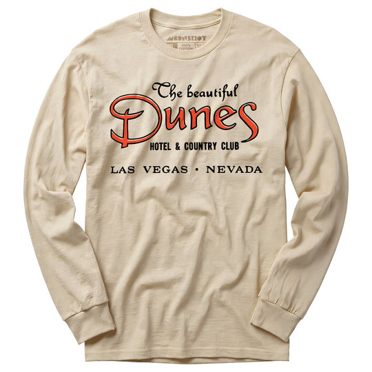 The Dunes Hotel & Country Club - Vintage Las Vegas - Long Sleeve T-Shirt