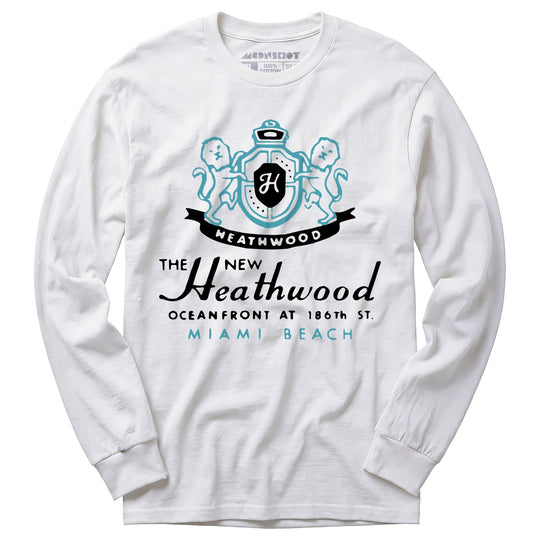 The Heathwood - Miami, FL - Vintage Motel - Long Sleeve T-Shirt