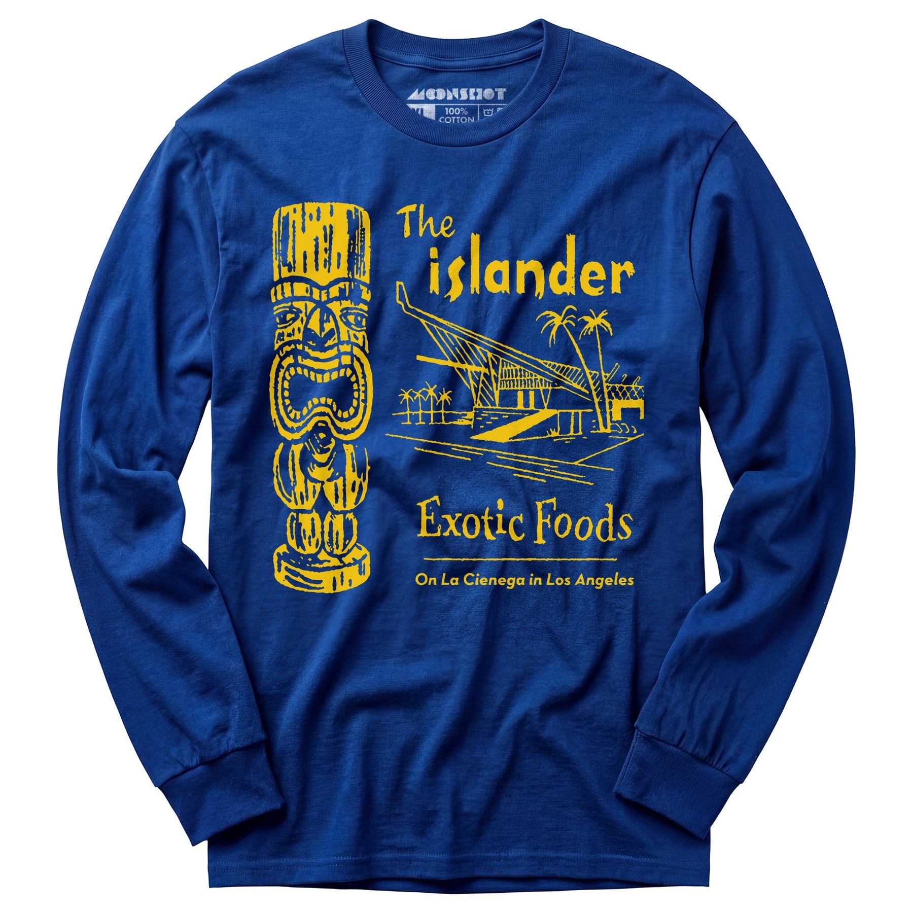 The Islander - Los Angeles, CA - Vintage Tiki Bar - Long Sleeve T-Shirt