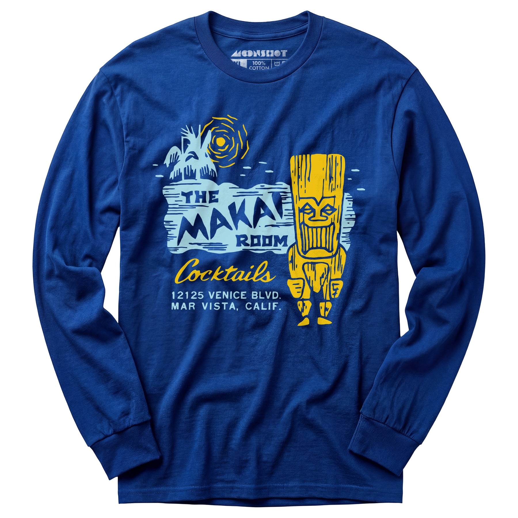 The Makai Room - Los Angeles, CA - Vintage Tiki Bar - Long Sleeve T-Shirt