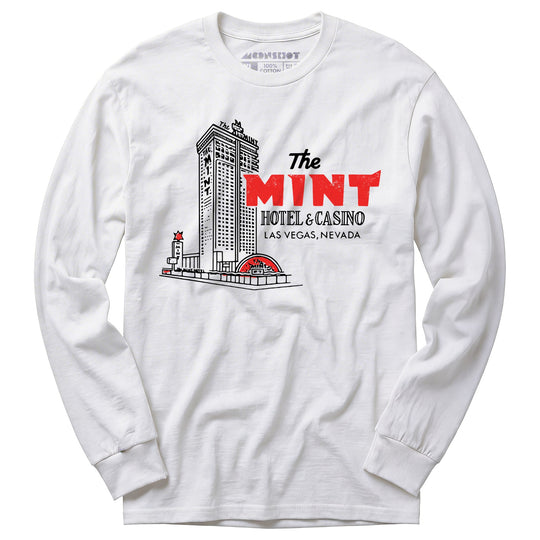 The Mint Hotel & Casino - Vintage Las Vegas - Long Sleeve T-Shirt