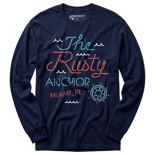 The Rusty Anchor Bar - Long Sleeve T-Shirt