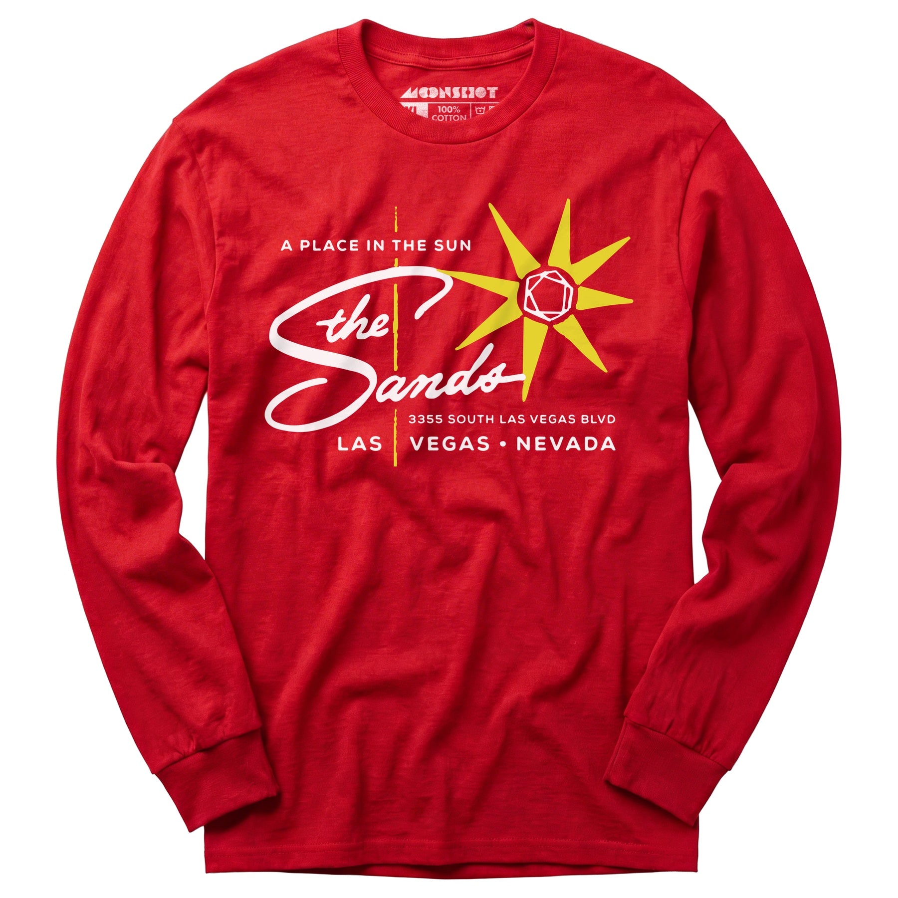 The Sands v6 - Vintage Las Vegas - Long Sleeve T-Shirt