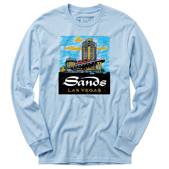The Sands - Vintage Las Vegas - Long Sleeve T-Shirt
