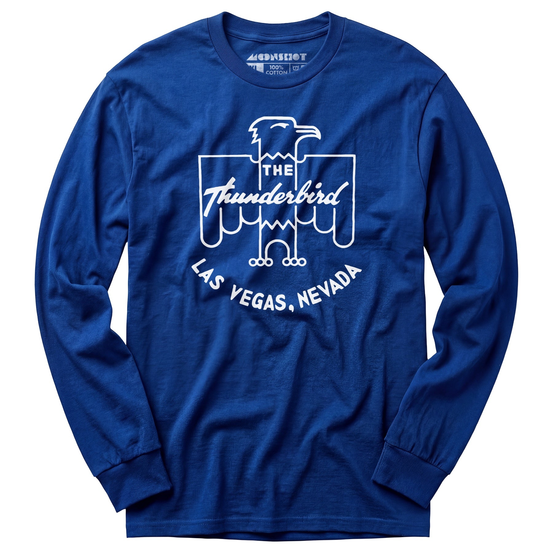 The Thunderbird - Vintage Las Vegas - Long Sleeve T-Shirt