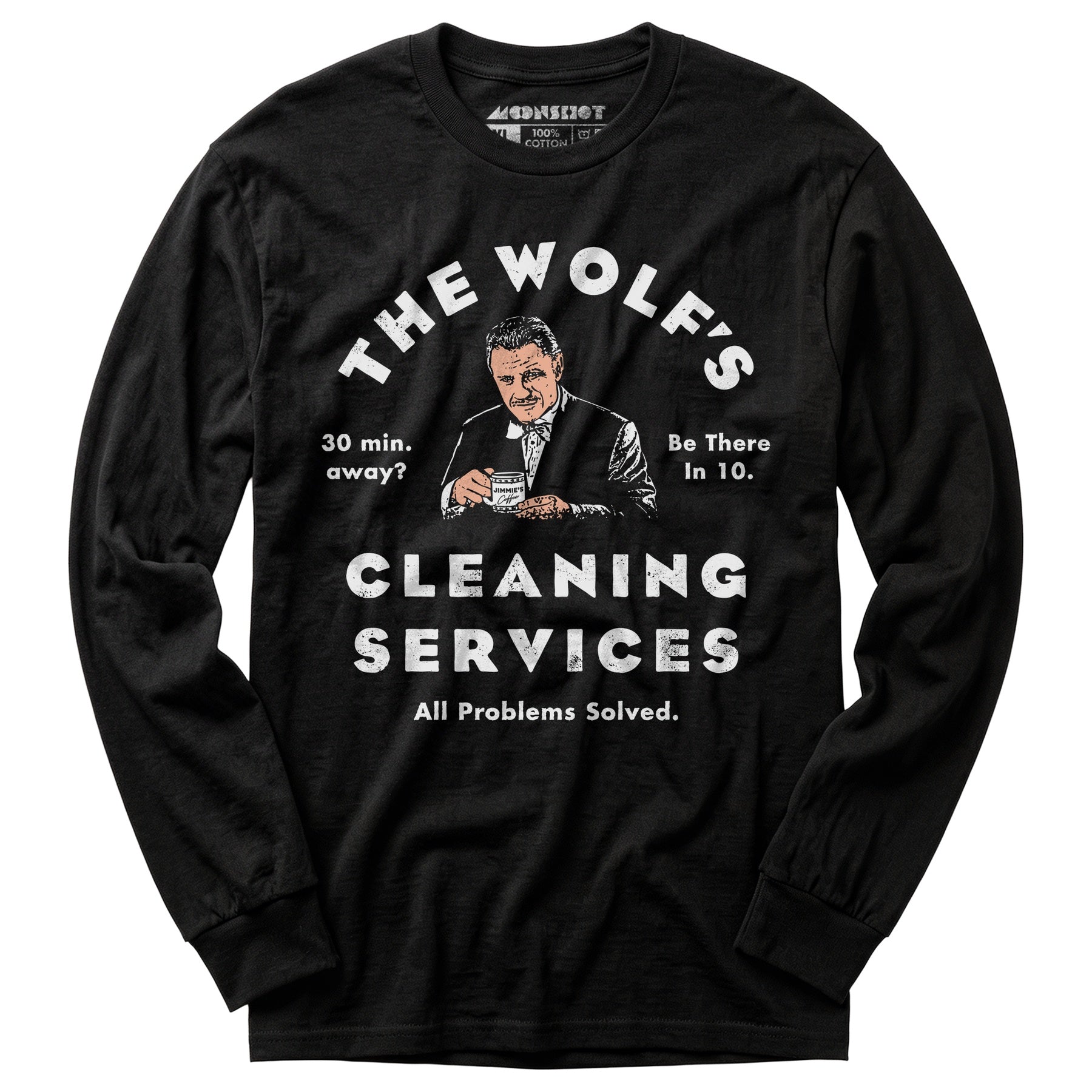 The Wolf's Cleaning Services - Long Sleeve T-Shirt