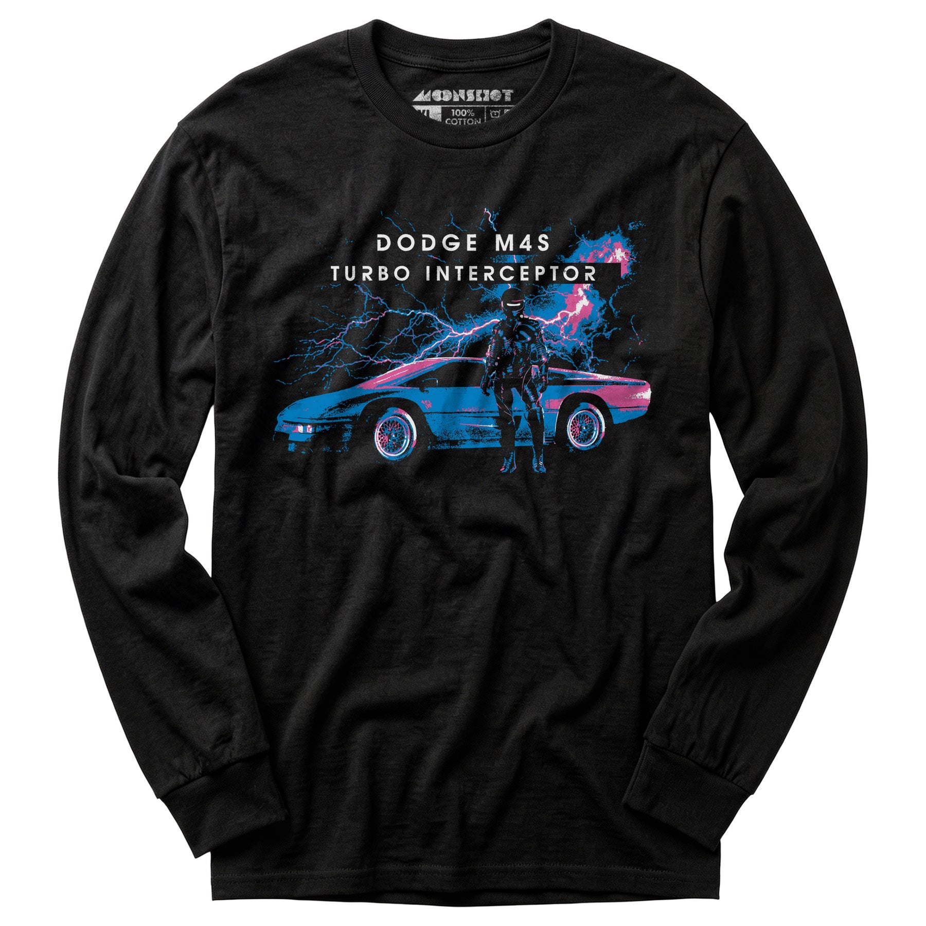 The Wraith Dodge M4S Turbo Interceptor - Long Sleeve T-Shirt