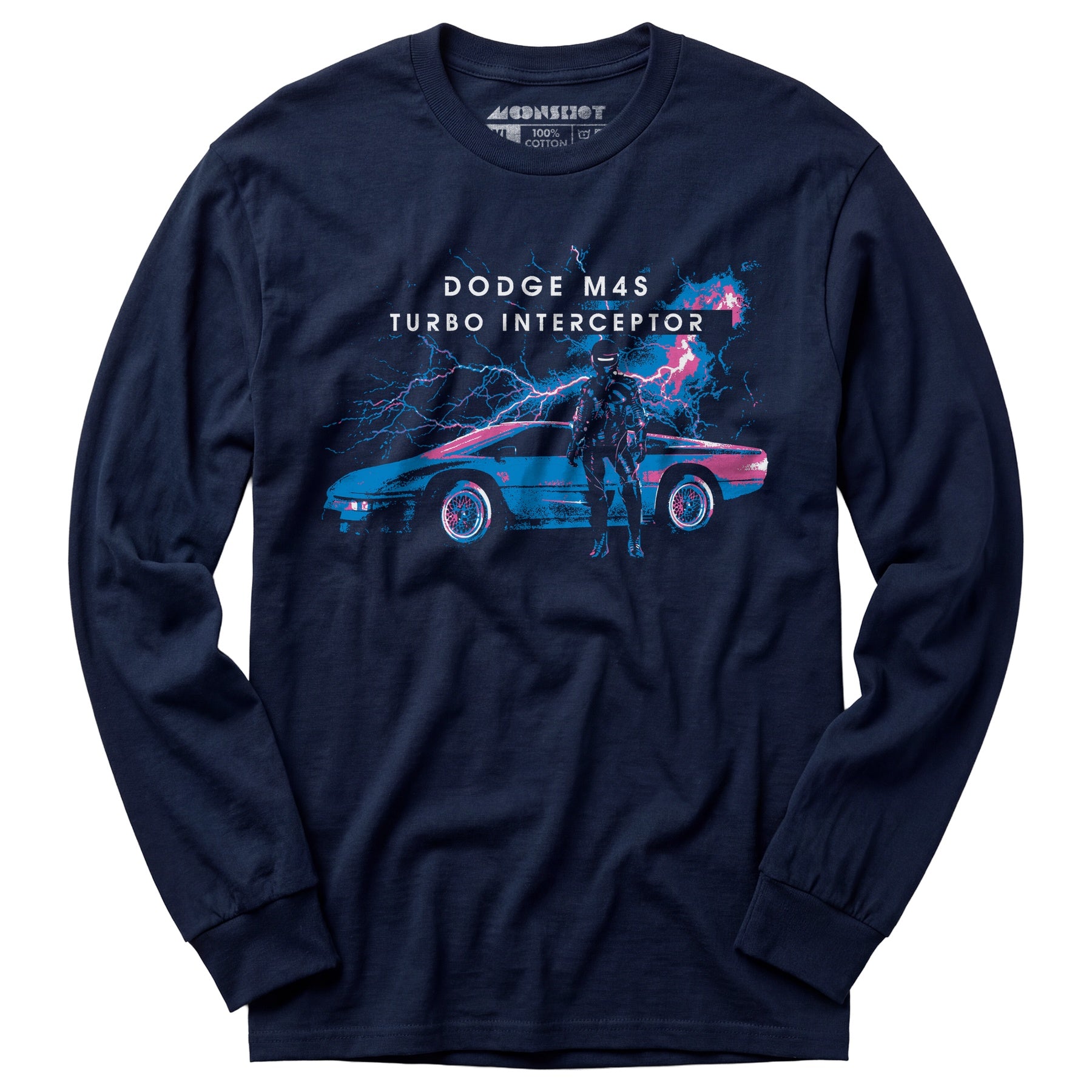 The Wraith Dodge M4S Turbo Interceptor - Long Sleeve T-Shirt