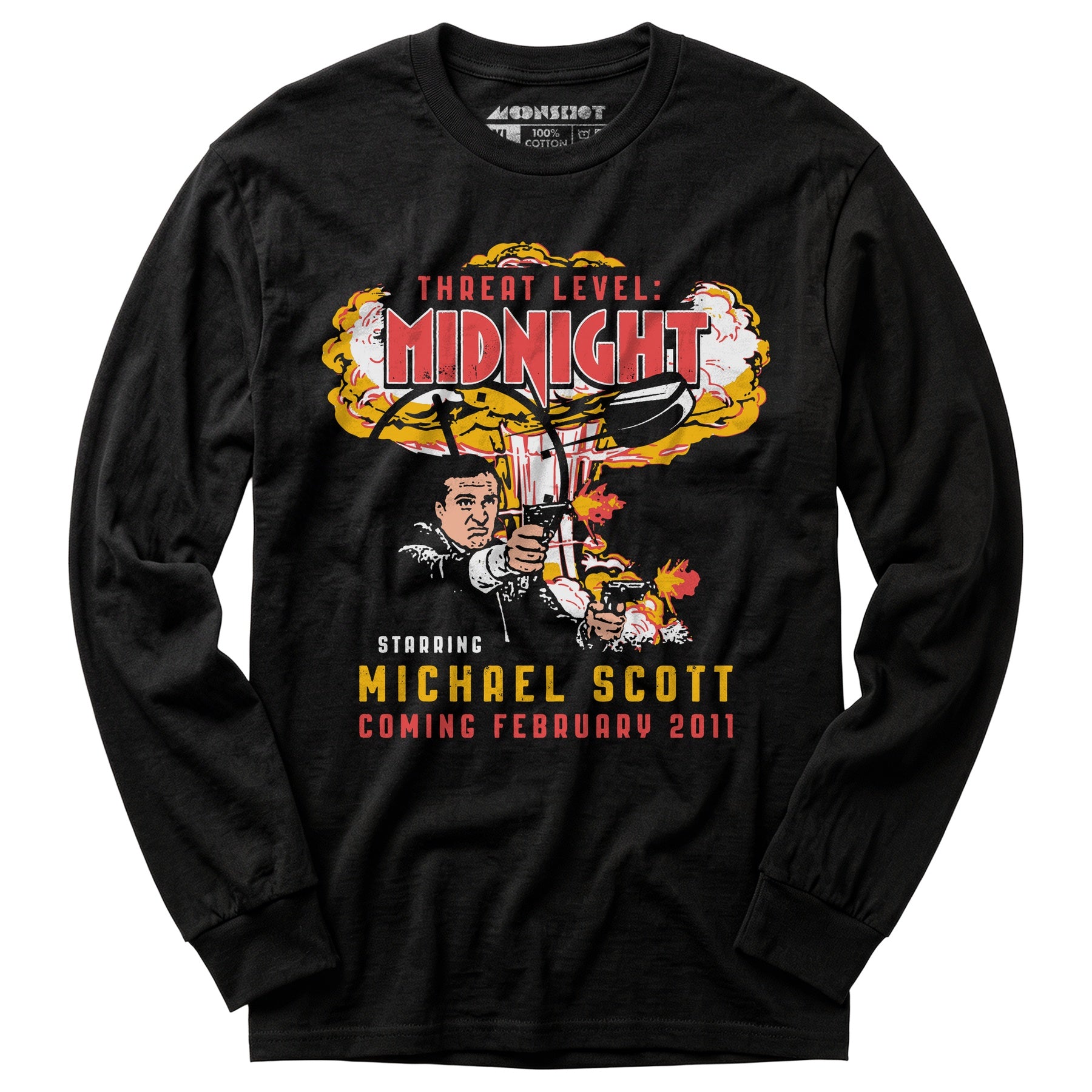 Threat Level Midnight - Long Sleeve T-Shirt