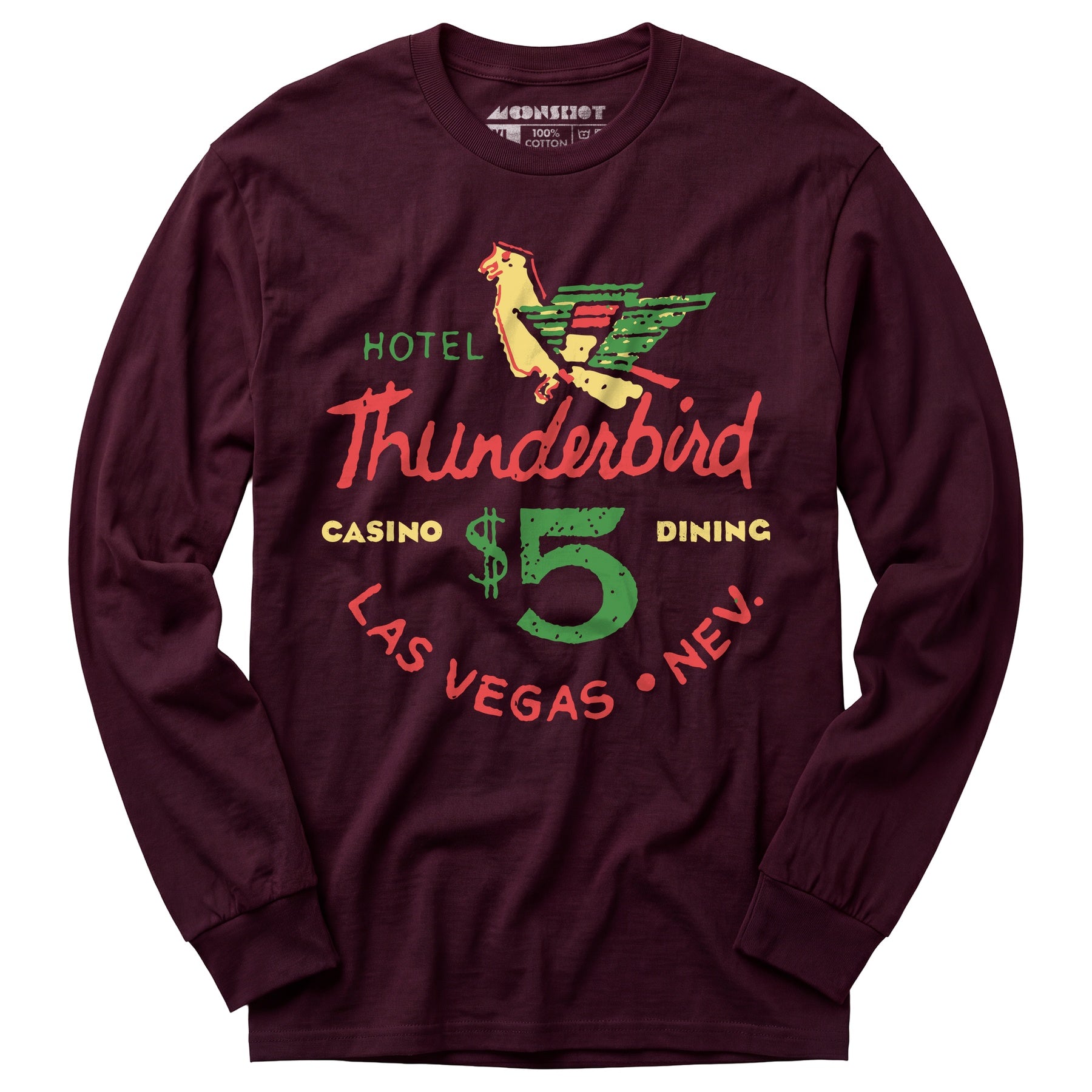 Thunderbird Hotel - Vintage Las Vegas - Long Sleeve T-Shirt