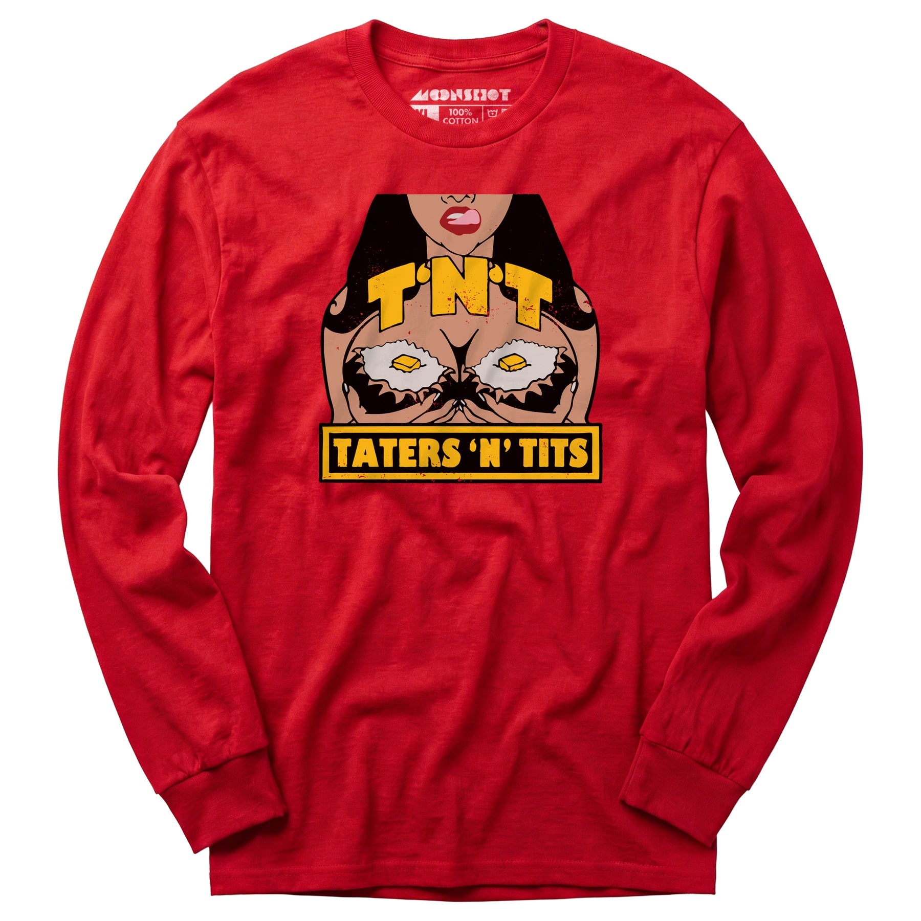 TNT Taters 'n Tits - Long Sleeve T-Shirt
