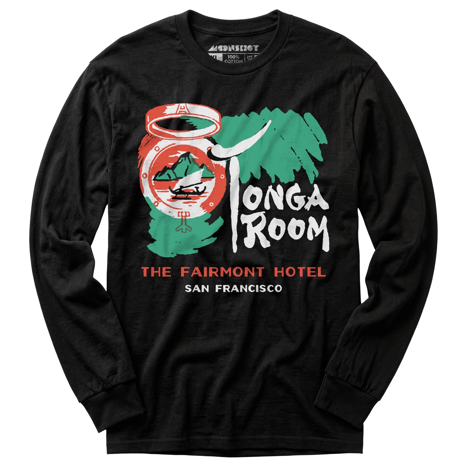 Tonga Room - San Francisco, CA - Vintage Tiki Bar - Long Sleeve T-Shirt