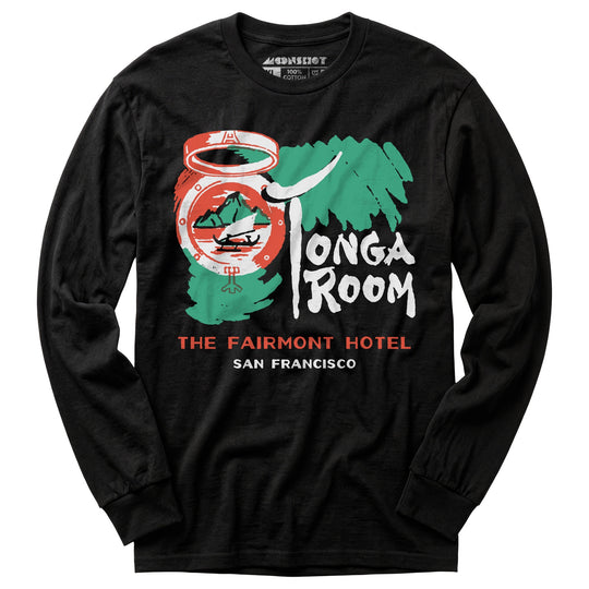 Tonga Room - San Francisco, CA - Vintage Tiki Bar - Long Sleeve T-Shirt
