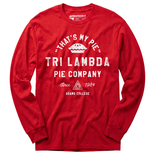 Tri Lambda Pie Company - Long Sleeve T-Shirt