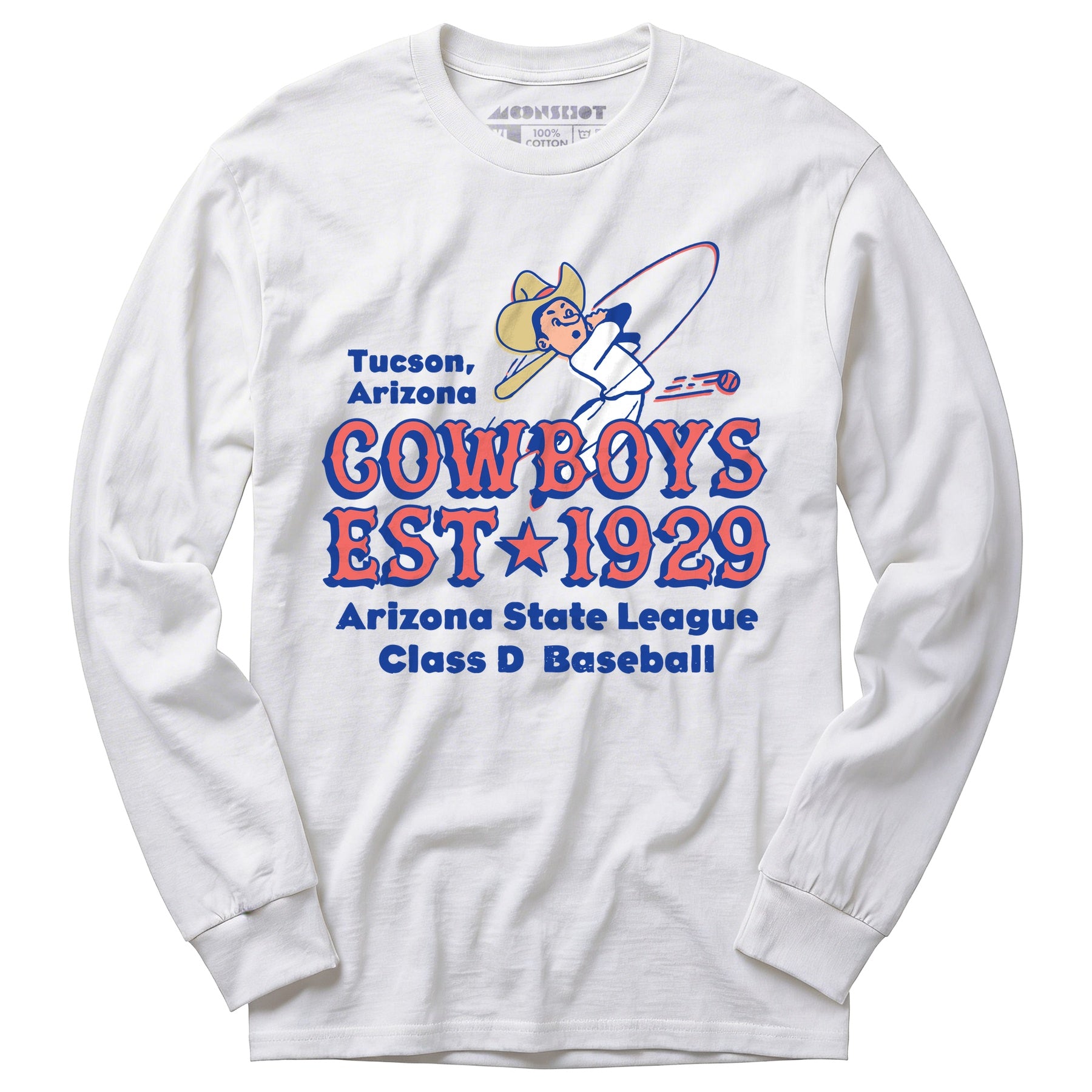 Tucson Cowboys - Arizona - Vintage Defunct Baseball Teams - Long Sleeve T-Shirt