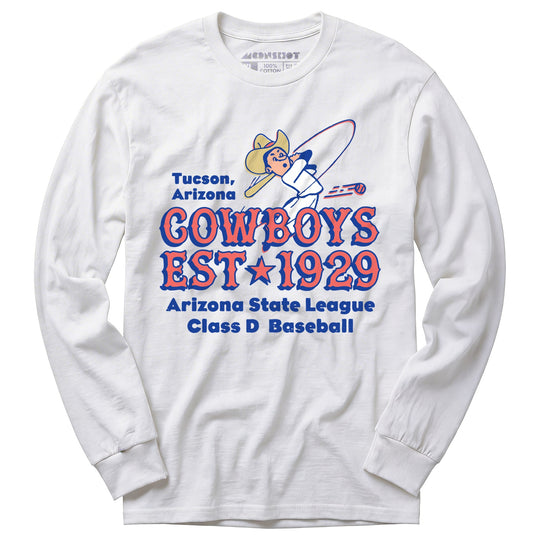 Tucson Cowboys - Arizona - Vintage Defunct Baseball Teams - Long Sleeve T-Shirt