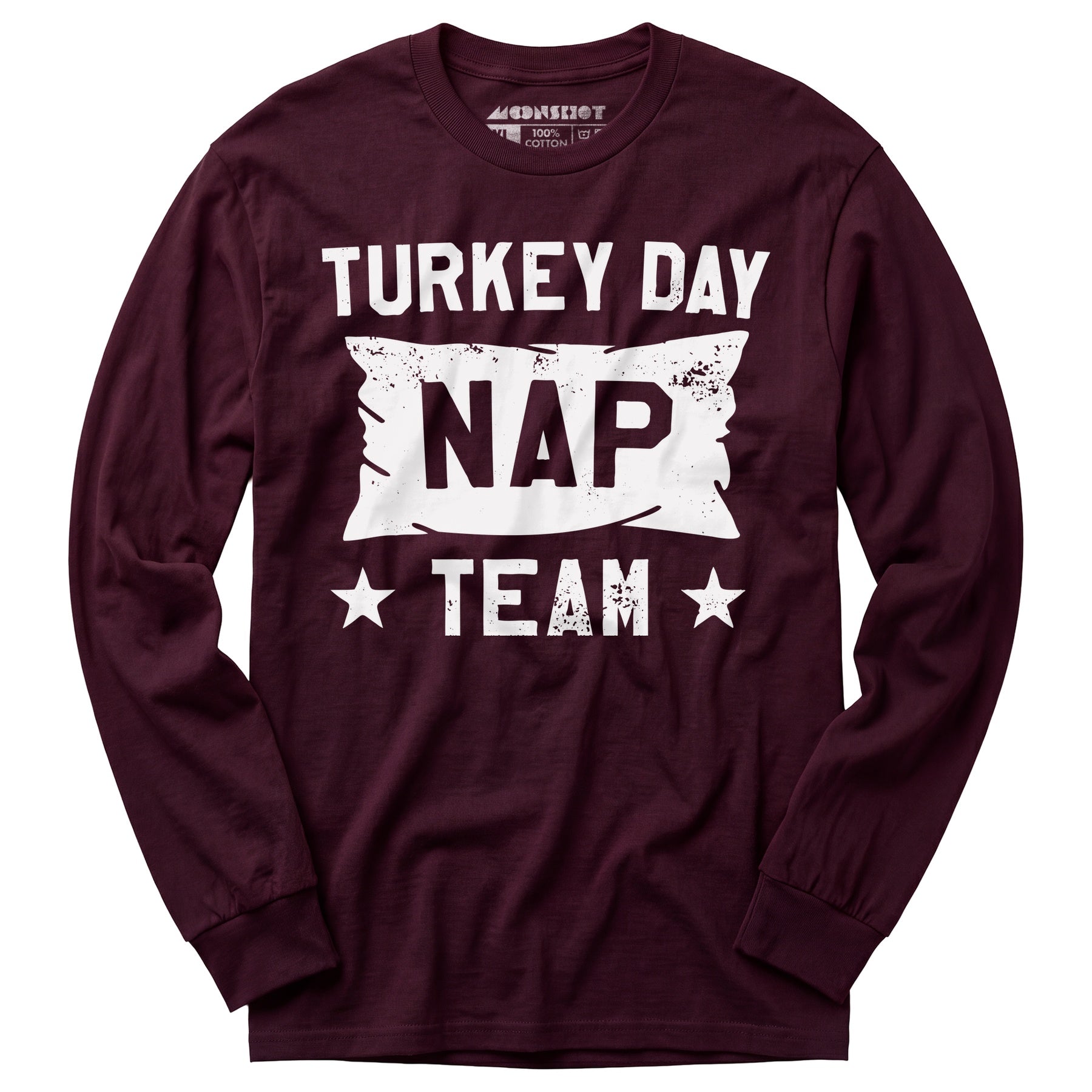Turkey Day Nap Team - Long Sleeve T-Shirt