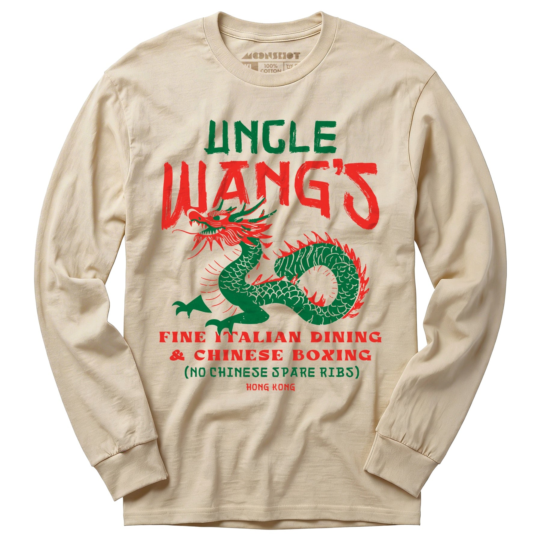 Uncle Wang's Fine Italian Dining & Chinese Boxing - Long Sleeve T-Shirt