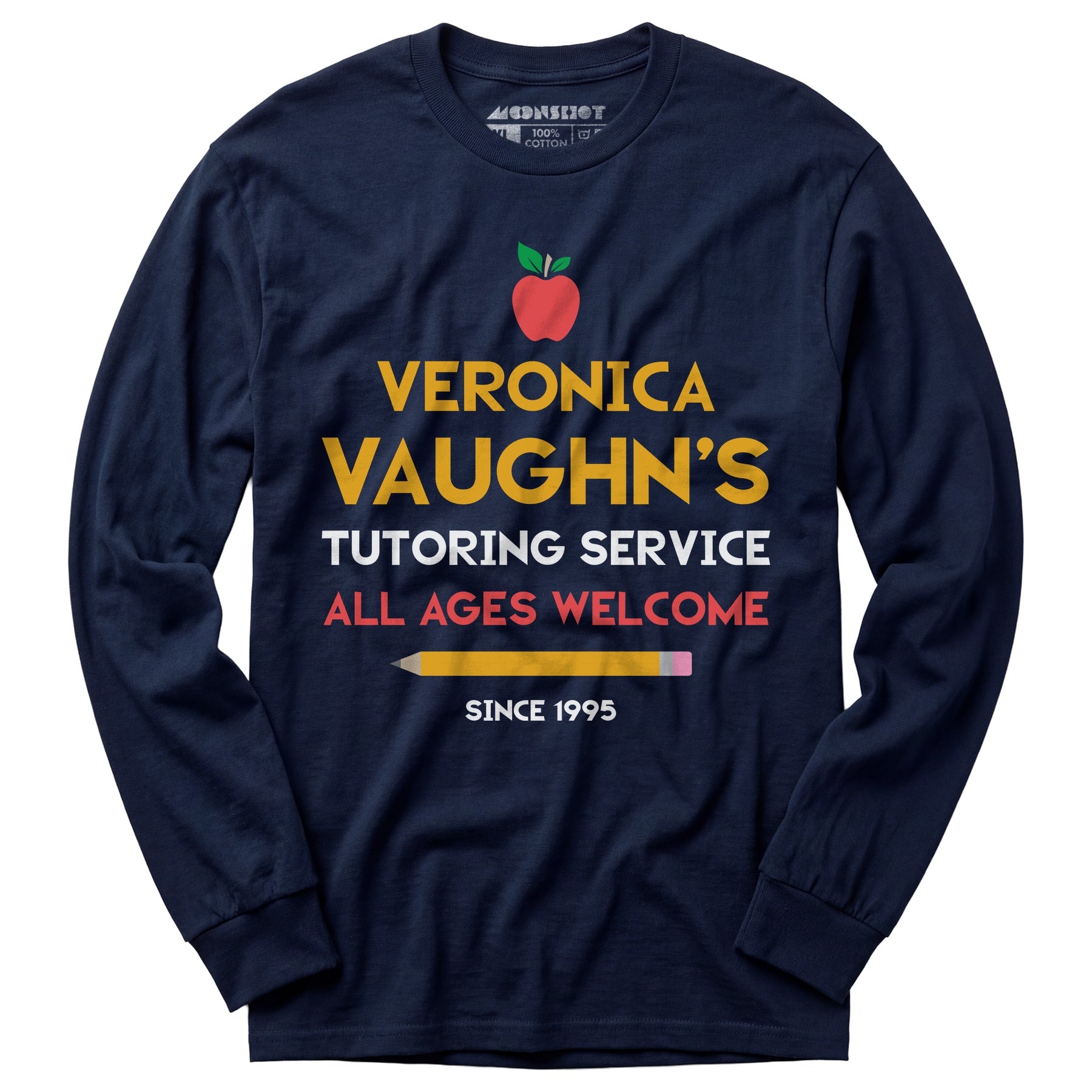 Veronica Vaughn's Tutoring Service - Long Sleeve T-Shirt