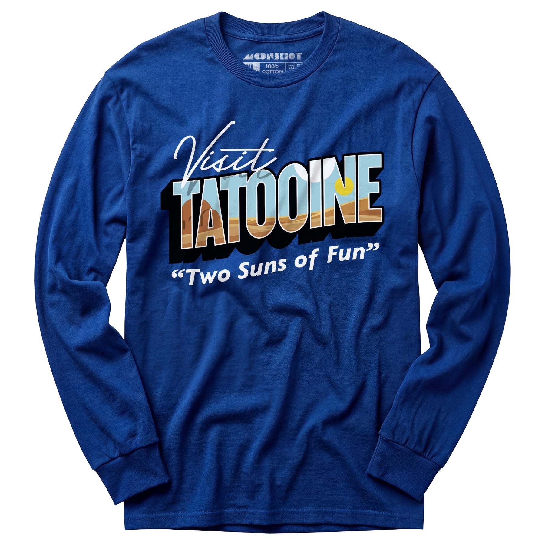 Visit Tatooine - Two Suns of Fun - Long Sleeve T-Shirt