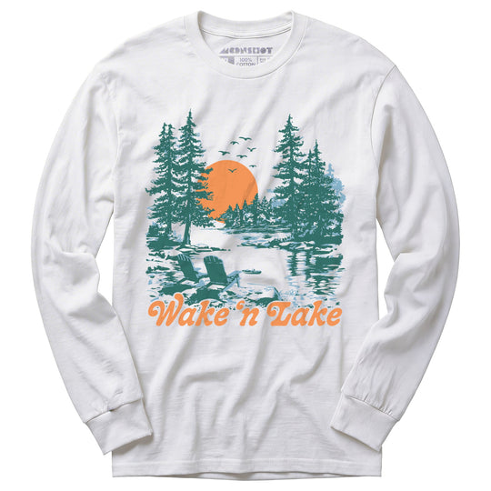 Wake 'n Lake - Long Sleeve T-Shirt