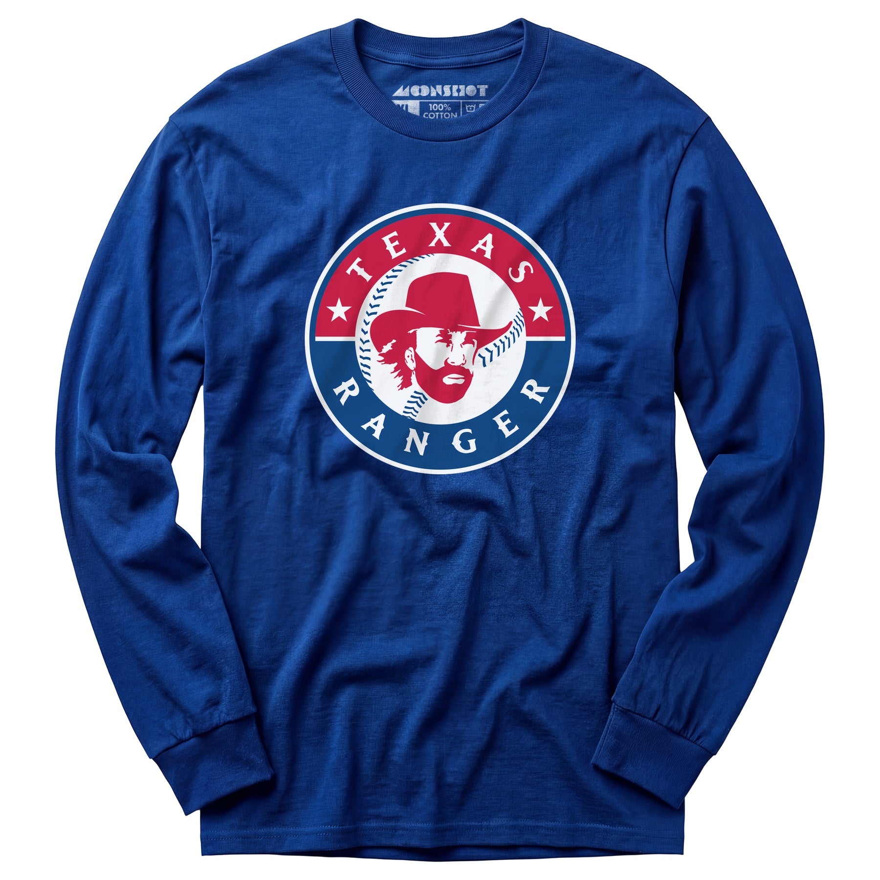 Walker Texas Ranger Mashup - Long Sleeve T-Shirt