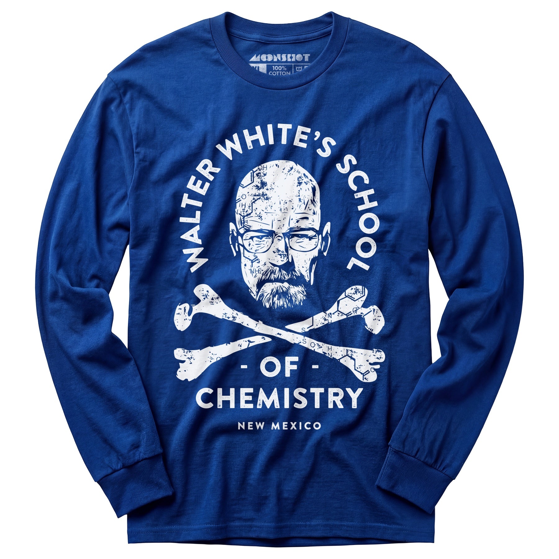 Walter White's School of Chemistry - Long Sleeve T-Shirt