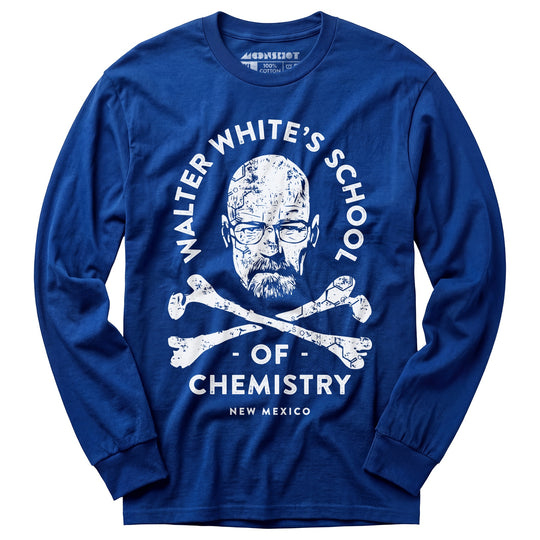 Walter White's School of Chemistry - Long Sleeve T-Shirt