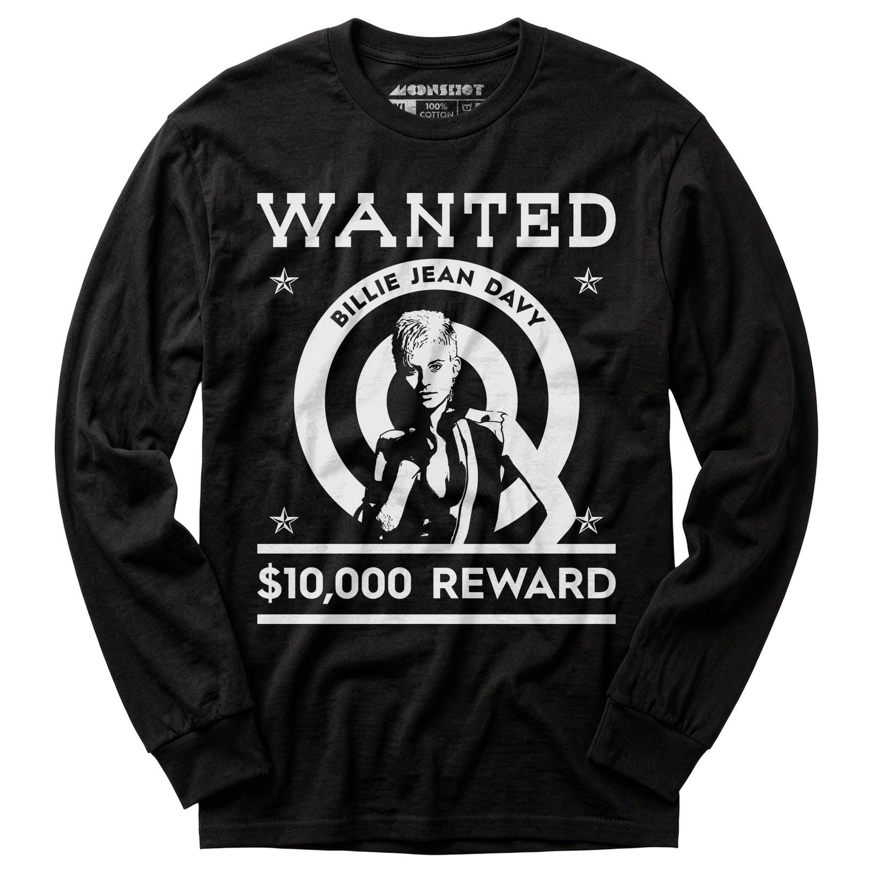 Wanted - Billie Jean Davy - Long Sleeve T-Shirt